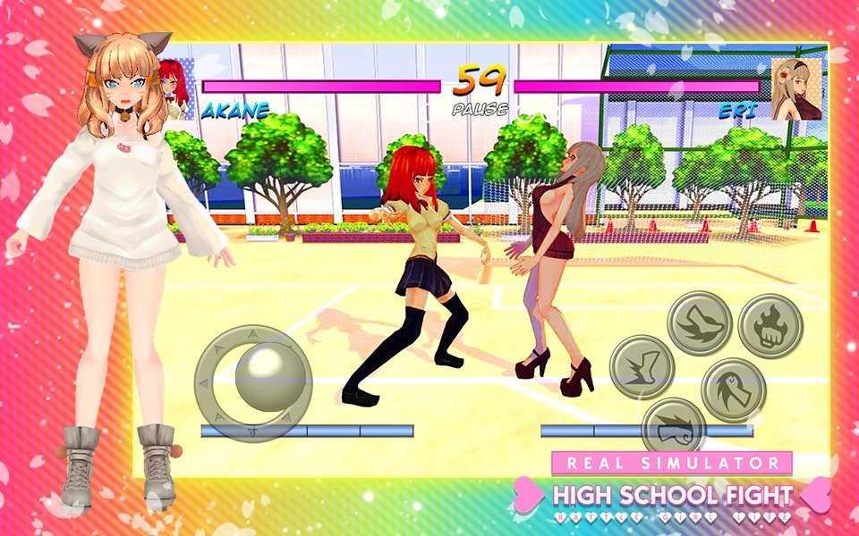 高中女生战斗模拟器游戏下载