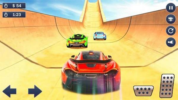 巨型坡道汽车疯狂特技游戏下载