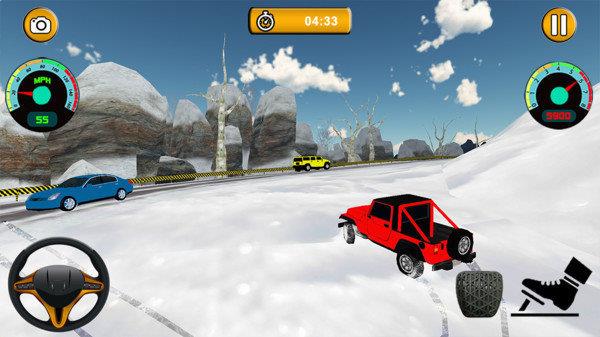 雪地吉普车模拟器游戏下载